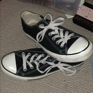 Black Low Top Converse